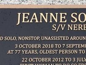 2020   Bronze commemorative plaque, Victoria Harbour wall