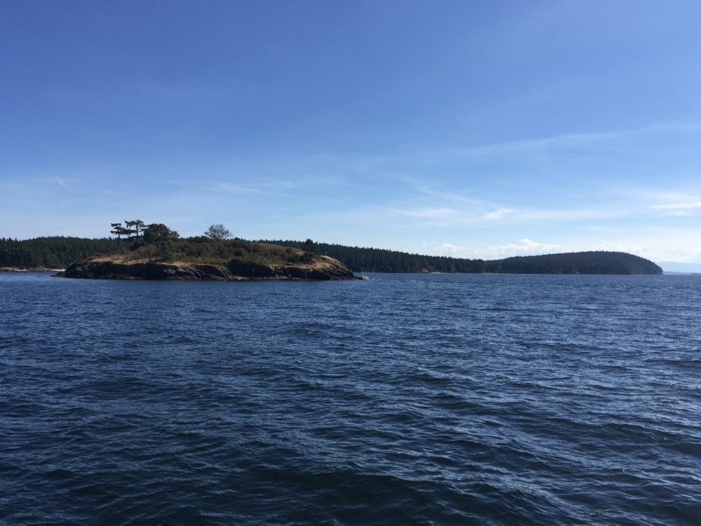 Entering Haro Strait